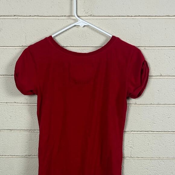Abercrombie & Fitch Y2K Red Tee size XS - Picture 4 of 8
